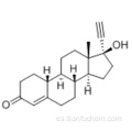 19-Norpregn-4-en-20-yn-3-ona, 17-hidroxi -, (57193976,17a) - CAS 68-22-4